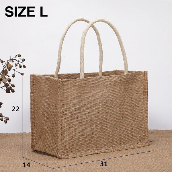 Jute Bag with Customize Name | Giftr - Singapore's Leading Online