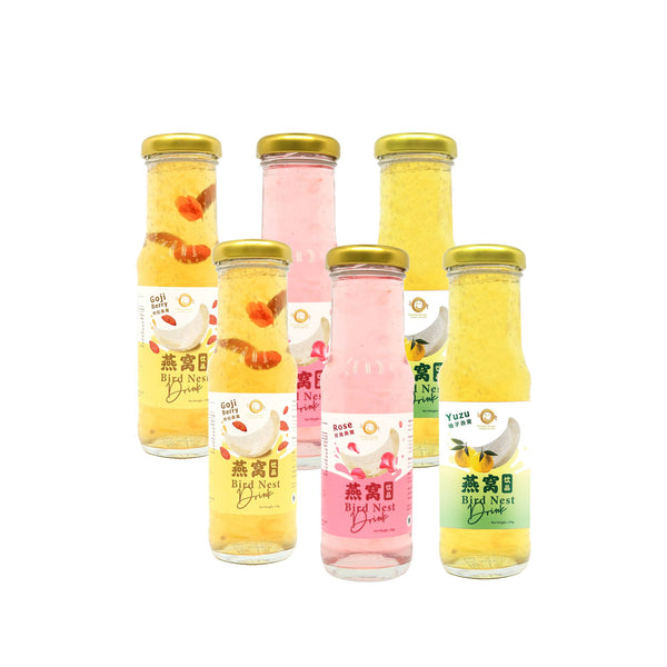 [BOOST IMMUNE] Pristine Farm 6 Bird Nest Drinks Mixed Flavors Giftr