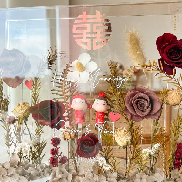 Alessia Preserved Flower Frame Giftr Singapore's Leading Online
