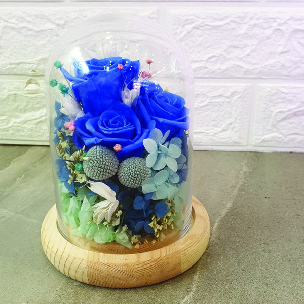 Preserve Flower Terrarium Box A Giftr Singapore's Leading Online Gift Shop