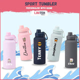 Personalised 1000ml Sport Tumbler - Customised Add Ons
