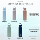 Sora 750ml Thermal Stainless Steel Water Bottle with Ceramic Coating
