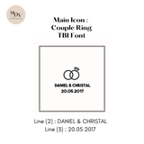 Keepsake Pour - Wine Glass with Wine in Wooden Box