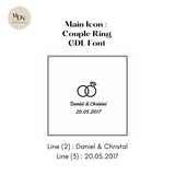 Keepsake Pour - Wine Glass with Wine in Wooden Box