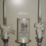 Personalized Unity Candles "Faith, Hope and Love" (Islandwide Delivery)