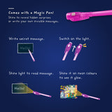 Glow-in-the-Dark Story & Activity Book | Light Up The City | Atom & the Dot