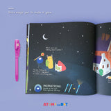 Glow-in-the-Dark Story & Activity Book | Light Up The City | Atom & the Dot