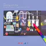 Glow-in-the-Dark Story & Activity Book | Light Up The City | Atom & the Dot