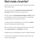 Numbers (Double Digit) Smash Box (Its A White Chocolate Pinata Smash Box)