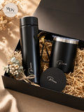 Workplace Welcome Gift - Engraved Flask and Mug with Coaster - Father's Day Flowers & Gifts 2026
