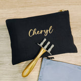 Wellness Gift Set - Canvas Flat Pouch and Magnetic Meridian Massager | Mother's day Birthday Bridesmaid Gift Set