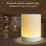 Personalized Multifunctional Wireless Bluetooth Touch Table Lamp Rechargeable Portable Speaker & Ultrathin Multi Card Holder with PU Leather (Islandwide Delivery)