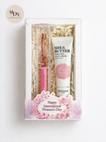 Ink-spirational Women: Personalised Floral Pen & Hand Cream Gift Set
