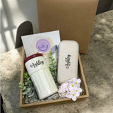 Personalised Mini Umbrella & Temperature Thermos Bottle (Islandwide Delivery)