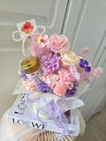 Blissful Love Preserved Flower Bloom Box