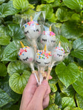 Unicorn Themed Cake Pop