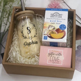 Personalised Cola Inspired Can Glass With Iced Tea (Nationwide Delivery)