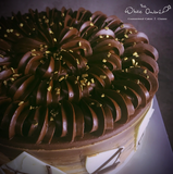 Premium Cake & Flower Bouquet Gift Set