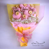 Premium Cake & Macaron Bouquet Gift Set