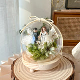 Kingsly Preserved Flower Globe