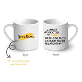 Personalised Printed Mug with Lid & Spoon and Instant Coffee (Nationwide Delivery)