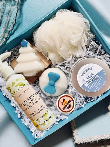Blue Winter Gift Set for Her  - Christmas 2025