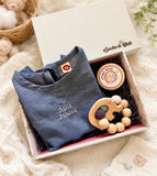 Build-A-Baby Denim Box Gift Set (For Baby/For Other Siblings)