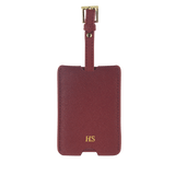 Saffiano Luggage Tag with Sleeve