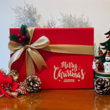 Christmas 2025 - Personalised Mug with Wooden Lid & Spoon and Coffee  - Christmas 2025