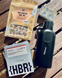 Daily Booster Fix Set for Men (personalised name on flask) - Father's Day Flowers & Gifts 2026