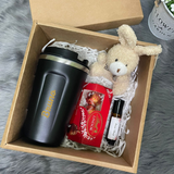 "Scented Allure" Personalised Stainless Steel Tumbler COFFEE Tumbler with Pure Essential Oils Perfume EDT/Roll-On (Islandwide Delivery) - Christmas 2024