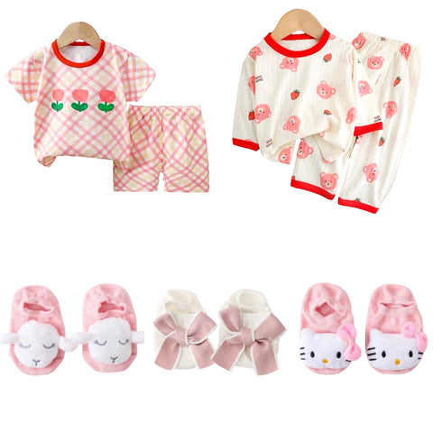 Baby Girl Gift Box I | 100 Days/Full Moon/Newborn Baby Gift Set 0-6m/6-12m - CNY Hampers & Gifts 2026