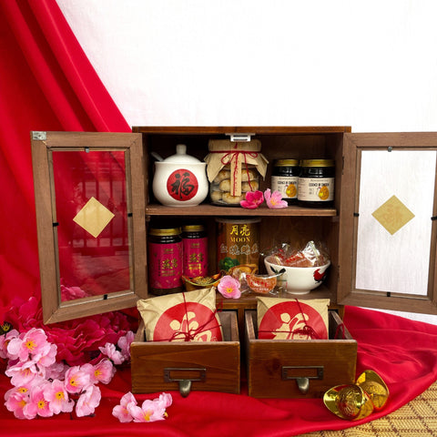 Harmonious BOXperity 家“盒”万事兴 | Chinese New Year Cabinet Hamper (Islandwide Delivery) - CNY Hampers & Gifts 2026