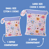 Personalized Wet Bag Bundle - Cute Flowers