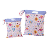 Personalized Wet Bag Bundle - Cute Flowers