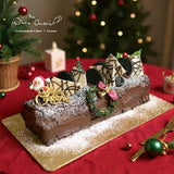 Cookies & Cream Log Cake  - Christmas 2025