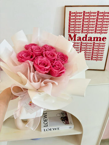 Vanessa Preserved Flower Bouquet - Valentine's Day Flowers & Gifts 2026