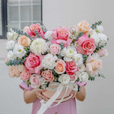 Flower Box "Rosy Dream Reverie"