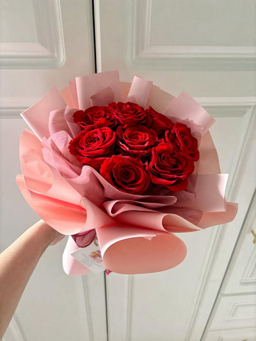 Victoria Preserved Flower Bouquet - Valentine's Day Flowers & Gifts 2026