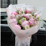 Flower Bouquet "Peony Blush Enchantment"