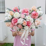 Flower Box "Rosy Dream Reverie"
