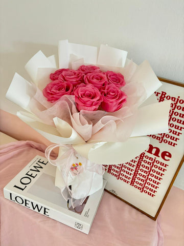 Vanessa Preserved Flower Bouquet - Valentine's Day Flowers & Gifts 2026