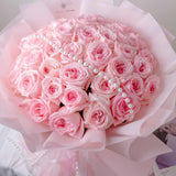Flower Bouquet "Rosy Pearl" - Valentine's Day Flowers & Gifts 2026