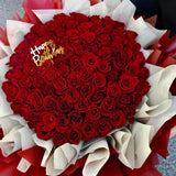 Flower Bouquet "Royal Red Rose"