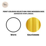 To Have and To Hold - Engraved Mugs with Tray in Wooden Box