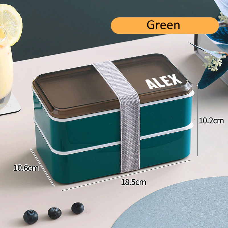 Personalised Bento box Lunch Box Microwave Safe Lunch Box Bento