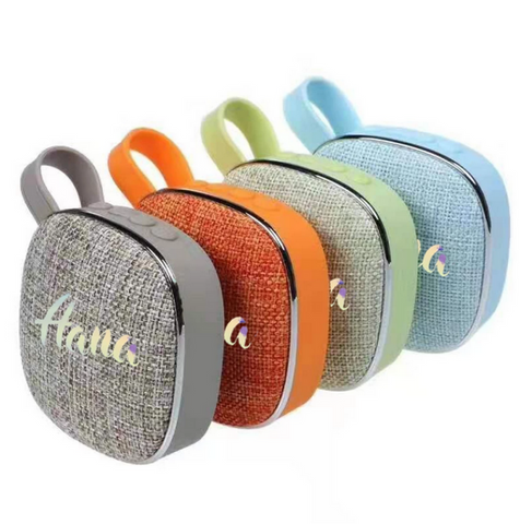 Customization Initial Portable Bluetooth Speaker Set Of 2 (Islandwide Delivery)