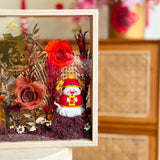 Royal Splendor Preserved Flower Frame - CNY Hampers & Gifts 2026