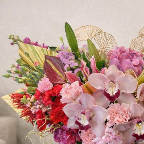 [CNY 2026] Flower Box “Royal Blush Symphony” - CNY Hampers & Gifts 2026