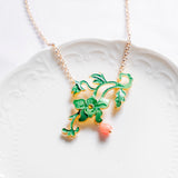 Graceful Petals Handmade Necklace - CNY Hampers & Gifts 2025